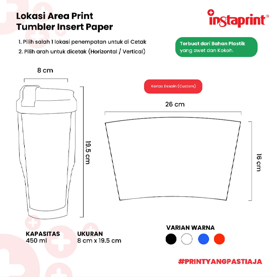 Tumbler Custom Insert Paper, Souvenir Tumbler, Tumbler Gift Murah Web